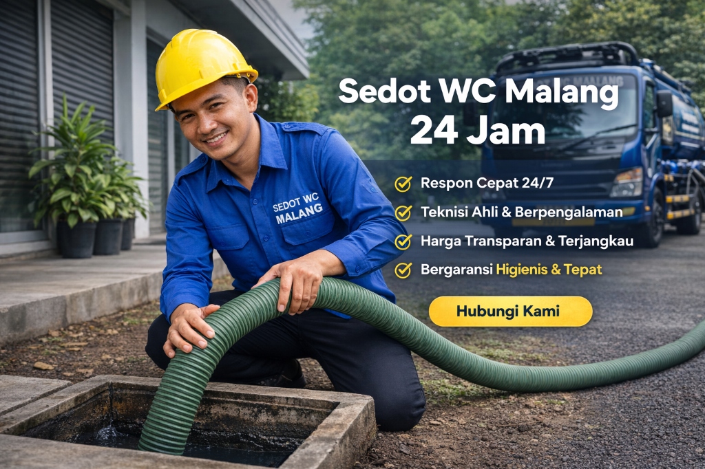 Layanan sedot WC profesional Malang